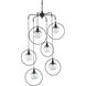Moorsgate 6 Light 36 inch Old Brass Pendant Ceiling Light
